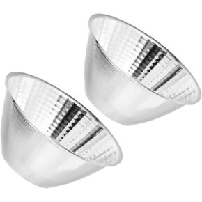 Homoyoyo 2pcs Led Light Reflector Cup Replacement Flashlight Lens Enhance Spotlight Brightness