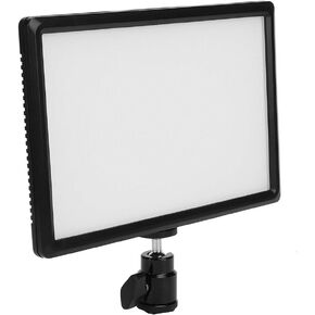 LED Digital Flat Panel Fill Light, Portable Mini Photography Video Light for Photographing, Adjustable Color Temperature and Brightness for Portraits, Weddings