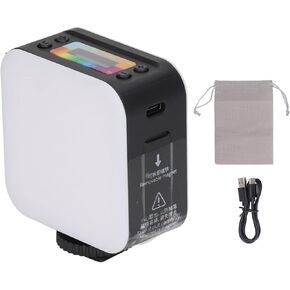 Pocket RGB Mini Fill Light, Double Sided Magnetic Portable Beauty Photography Light