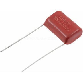 10PCS 400V684J Pitch 15MM 0.68UF 680nf 684 400V CBB Polypropylene Film Capacitor