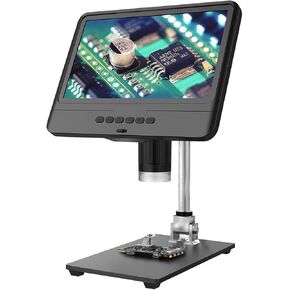 Microscope Accessories kit Slide Preparation camer AD208S/AD208 5X-1200X Digital Microscope 8.5 Inch LCD Display Screen 1280 * 800 Adjustable Microscope Accessories (Ad20