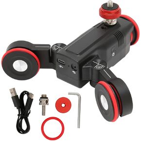 L5G Smart Camera Slider with APP Control for DSLR, Mirrorless, Mobile Phone, Video - Auto Loop, AB Point Positioning, Aluminum Alloy, 3KG Load, 4H Battery Li