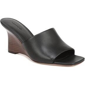 Vince Pia Leather Wedge Sandal