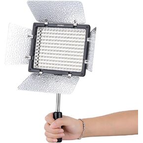 Pro YN-160 III 192 LEDs Video Studio Photography Light Lamp Adjustable Color Temperature 3200K-5500K for Canon Nikon Sony Pentax Olympus Camcorder DSLR Camera with Color Plates