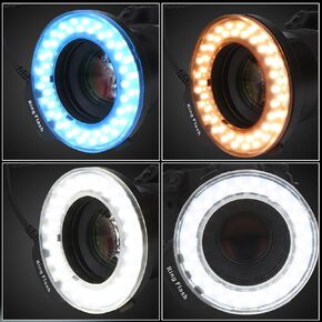 LED Flash Light, Portable Battery Powered Fill Light for Photography Enthusiasts with Color Filter