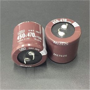 Electronic Accessories Capacitor kit 10pcs 470uF 450V 35x35mm Downsized 450V470uF Aluminum Electrolytic Capacitor capacitors
