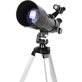 Telescope for Kids Adults 80mm Aperture 400mm Telescope for Astronomy BAK4 Prism FMC Lens Astronomical Refractor Telescope with Smartphone Mount and Tripod to Observe Moon Planet
