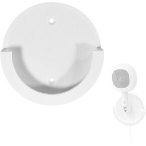Wall Mount Bracket Compatible with Nanit Pro Flex Stand Wall Mount for Nanit Portable Electronic Device Mount （White）