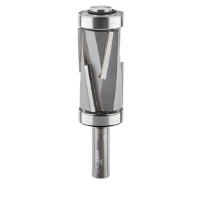 Jumbo Compression CNC Router Bits, 1/2 SH, 1-1/4 CD, 2 CL, USA Made Solid Carbide Spiral Router Bit - US531220C