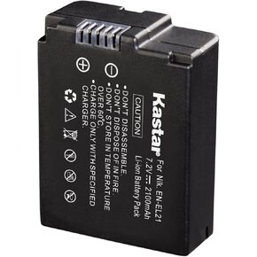 Kastar Camera Battery for Nikon EN-EL21 ENEL21 EL21 and Nikon 1 V2 1V2 Digital Camera