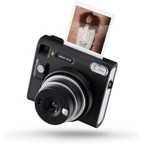INSTAX SQ40 Instant Camera, Black Textured Finish
