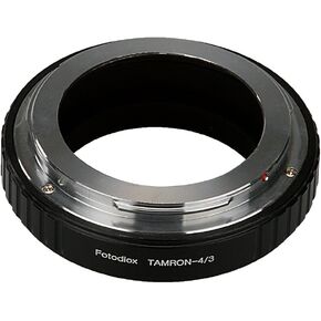 Fotodiox Lens Mount Adapter - Tamron Adaptall (Adaptall-2) Mount SLR Lens to Olympus 4/3 (OM4/3 or 4/3) Mount Mirrorless Camera Body