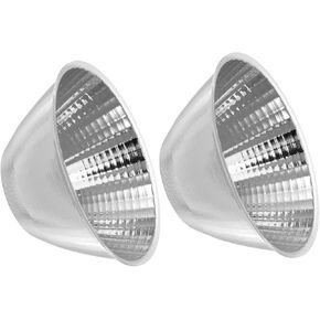 2pcs Flashlight Reflector Cup Led Light Reflector Accessory for Spotlight