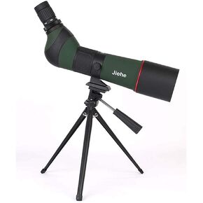 Refractor Telescope with Finder Scope Portable Telescope for for Bird Watching Camping Hunting Wildlife Traveling 20~60x65 (20~60x80)