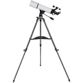 Telescope Portable Refractor Telescope with Smartphone Mount and Adjustable Height Tripod Reflector Telescope for Beginners Great Astronomy Gift for Kids to Explore Moon and Planets Nice family