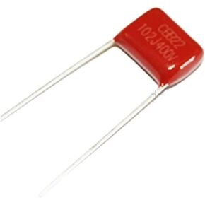 20PCS-100PCS 400V102J 0.001UF Pitch 10mm 1NF 400V 102 102J CBB Polypropylene Film Capacitor(20PCS)