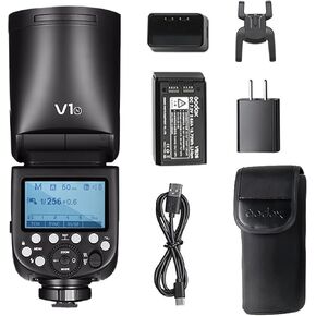 V1-N Camera Flash for Nikon- Hot Shoe Camera Flash for Nikon Z8 Z9 Z7 Z6 Z5 D850 D810 D750 D610 D7500 D7100 D5300 D3300 D90 D5 D4
