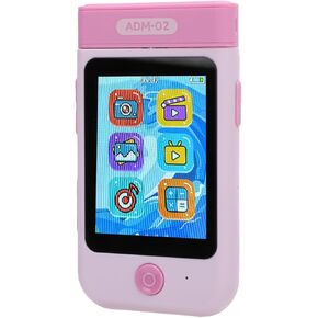 Digital Camera, Puzzle Game Touchscreen Camera 2.8 Inch for Daily Use (Pink)