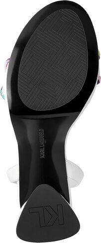 KARL LAGERFELD womens Charla Slingback Espadrille Sandal With Logo in Saudi Arabia