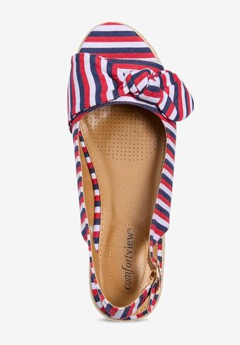 Comfortview Women's Wide Width The Zanea Espadrille in Saudi Arabia