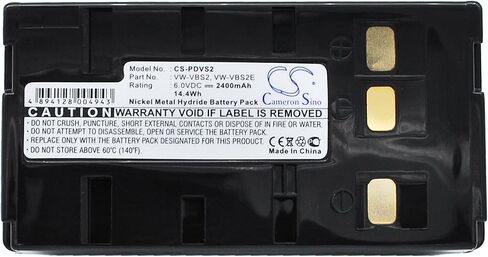 بطارية بديلة 4000 مللي أمبير في الساعة لباناسونيك NV-3CCD1NV-61NV-63NV-G1NV-G101NV-G101A in Kuwait