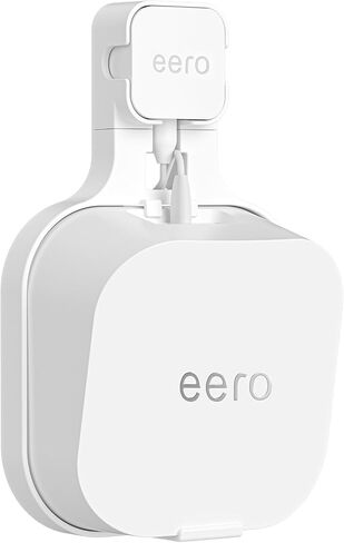 جبل الحائط لـ eero 7 ، قوس جبل الحائط يناسب جهاز التوجيه Eero 7 Dual-Band Mesh Wi-Fi 7 ، جهاز توجيه محمول مع إدارة الكابلات ، أبيض (حزمة واحدة) in Kuwait