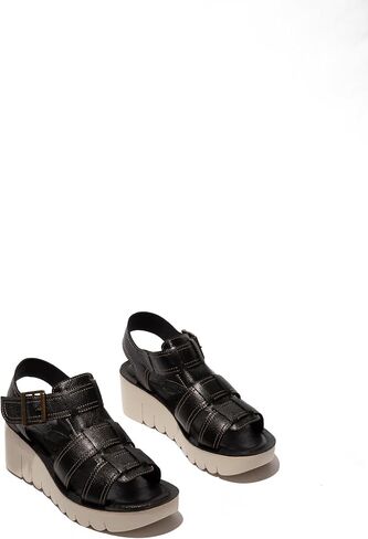 Fly London Women's Yudd236fly Wedge Sandal in Kuwait