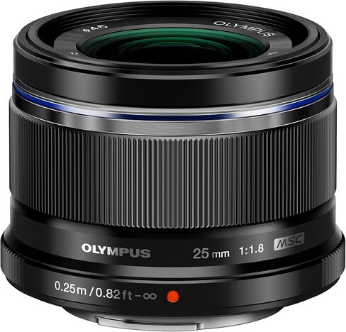 Olympus OM System 25mm F1.8 عدسة قابلة للتبديل - الإصدار الدولي (بدون ضمان) in Saudi Arabia