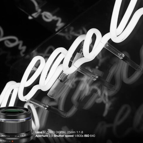 Olympus OM System 25mm F1.8 عدسة قابلة للتبديل - الإصدار الدولي (بدون ضمان) in Saudi Arabia