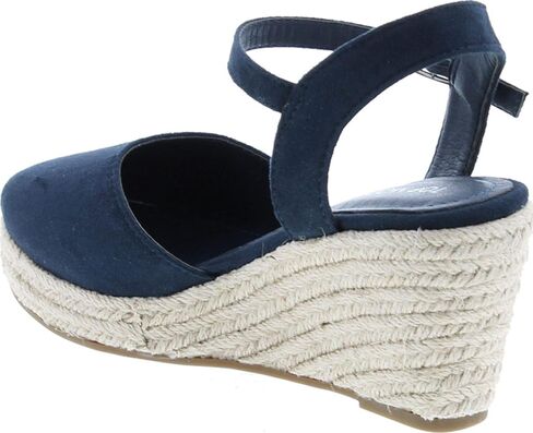 Top Moda Wishing-5 Women's Ling Found Buckle Strap Espedrilles Sandals in Kuwait