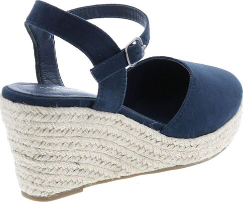 Top Moda Wishing-5 Women's Ling Found Buckle Strap Espedrilles Sandals in Kuwait