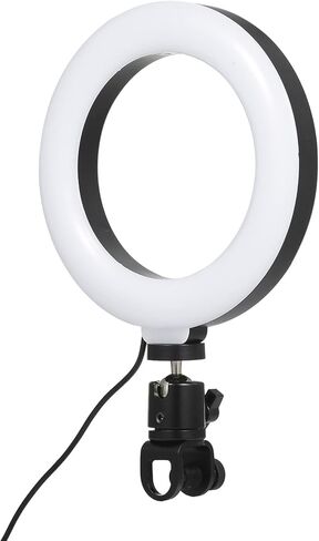 Keenso 6 Light for Laptop Dimmable Fill Fill Conference Conference Beauty Live لعقد اجتماعات التكبير ، والمكياج ، Tiktok ، USB Powered (1) in Kuwait