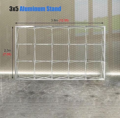 Outdoor Aluminum Voltage of The Pop Up Up Stand Exhibition Stand, Folding Foot Background Exhibition in Saudi Arabia