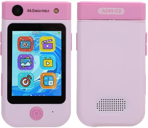 Digital Camera, Puzzle Game Touchscreen Camera 2.8 Inch for Daily Use (Pink) in Saudi Arabia