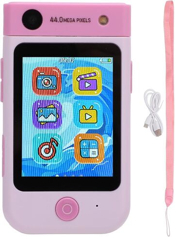 Digital Camera, Puzzle Game Touchscreen Camera 2.8 Inch for Daily Use (Pink) in Saudi Arabia