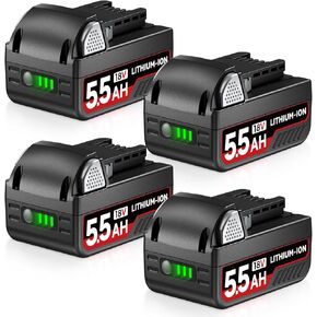2pack 7000mah استبدال Li-ion لـ Milwaukee 18V بطارية متوافقة مع بطارية Milwaukee لأداة الطاقة مع مؤشر LED 48-11-1830 48-11-1840 48-11-1850 48-11-11860