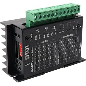 5pcs Micro Step Driver DM542S for 23 Motor Stepper Driver 9-42VDC max, 57 Series Stepper Motor