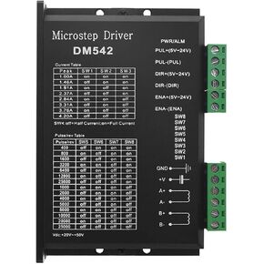 DM542 Digital Stepper Motor Driver 2 Dhase 4.2A for 42 57 86 Stepper Motor NEMA17/23/34 Controller Can Replace TB6600 DM556(5pcs)