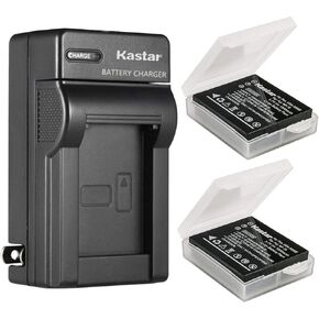 Kastar AC Wall Battery Charger Replacement for Panasonic CGA-S005 CGA-S005E CGR-S005 DMW-BCC12 DMW-BCC12PP Battery, DE-A11 DE-A12 DE-A42 Charger, Panasonic Lumix DMC- FX50, Lumix DMC- FX01