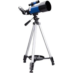 Refractor Telescope Telescope for Kids&Beginners 70mm Aperture 400mm Astronomical Telescope Portable Travel Telescope for Adult with Backpack Best Gift for Children (Blue Package C)
