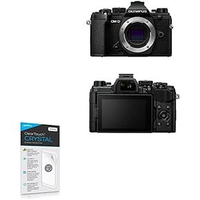 BoxWave Screen Protector Compatible with Olympus OM-D E-M5 Mark III - ClearTouch Crystal (2-Pack), HD Film Skin - Shields from Scratches for Olympus OM-D E-M5 Mark III