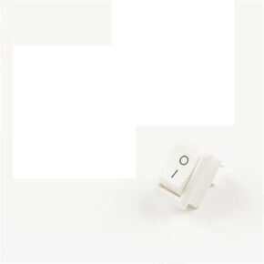 Rocker Switch 10PCS Button Switch 10x15mm SPST 2Pin 3A 250V KCD11 Mini Boat Rocker Switch ON/Off Rocker Switch Black Red and White Gray (Color : 2pin Gray Gray, Size : 5PCS)(2pin White White)