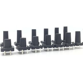 Tactile Tact Push Button Switch 12 * 12 * 4.3/5/6/7/8/9/10/11/12/13/14/15/16/17/18/19/20/21/22/23/24/25MM 12x12