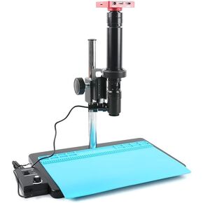 37MP HDMI Digital Microscope Camera HD 400X 800X1400X 2000X Coaxial Light Monocular C-Mount Lens Compatible with Vision System (Color : 1400X)