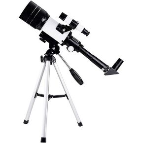 Professional Kids Telescope for Adults Astronomy Beginners 700mm Focal Length 233X Magnification Travel Scope Refractor Telescopes Fully-Coated Glass Optics