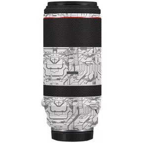 Camera Lens Sticker Coat Wrap 100 500 Protective Wrap Film Protector Decal Skin for Canon RF 100-500mm F4.5-7.1 L is USM (Field Camouflage)