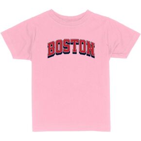 Red Boston Toddler Kids T-Shirt