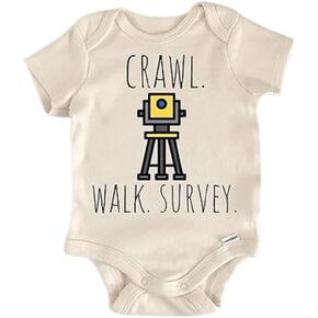 Surveyor Survey - Baby Boy Girl Clothes Infant Bodysuit Funny Cute
