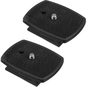 2 Pack 43mm Tripod Quick Release Plate, Camera Quick Release Plate Parts, Camera Mounting Adapter, Tripod Accessories for Tripods and Cameras