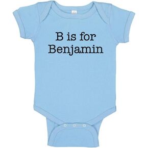 B is for Benjamin Baby Infant Bodysuit